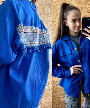 Riflovka s detailom na chrbte