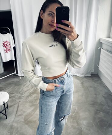 Crop mikina