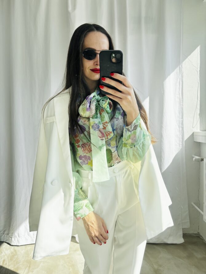 Kvetinová blúzka