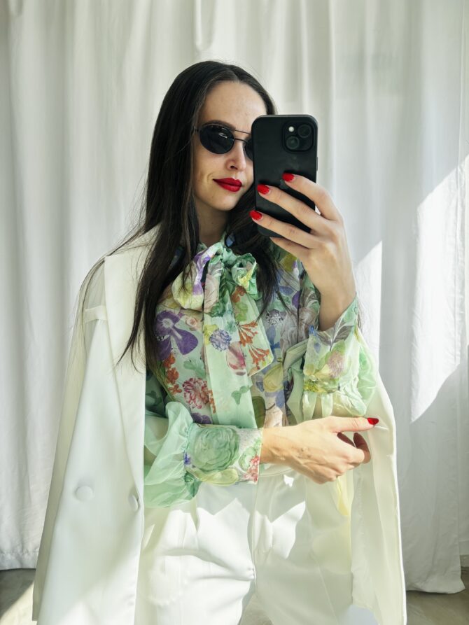 Kvetinová blúzka